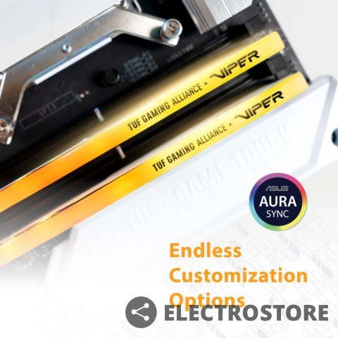 Patriot Pamięć DDR5 Viper Elite 5 RGB TUF 32GB/6600 (2x16GB) CL34 Patriot Pamięć DDR5 Viper Elite 5 RGB TUF 32GB/6600 (2x16GB) CL34