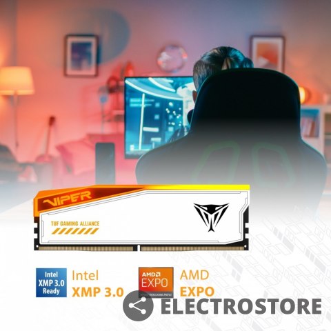 Patriot Pamięć DDR5 Viper Elite 5 RGB TUF 32GB/6600 (2x16GB) CL34 Patriot Pamięć DDR5 Viper Elite 5 RGB TUF 32GB/6600 (2x16GB) CL34
