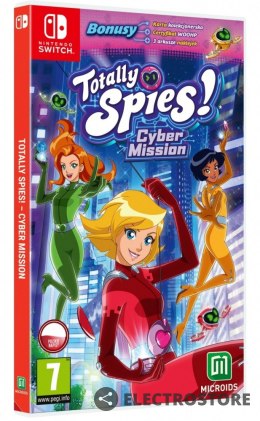 Plaion Gra Nintendo Switch Odlotowe Agentki Totally Spies Cybermisja