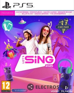 Plaion Gra PlayStation 5 Lets Sing 2025 2-mic