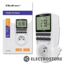 Qoltec Elektroniczny programator czasowy PC0628 | 3680W | 16A | LCD