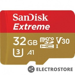 SanDisk Extreme microSDHC 32GB 100/60 MB/s A1 V30 U3