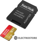 SanDisk Karta pamięci Extreme microSDXC 256GB 190/130 MB/s A2 V30 U3