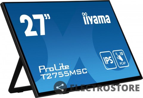 IIYAMA Monitor 27 cali T2755MSC-B1 DOTYK,USB,HDMI,IPS IIYAMA Monitor 27 cali T2755MSC-B1 DOTYK,USB,HDMI,IPS