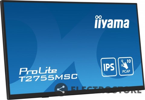 IIYAMA Monitor 27 cali T2755MSC-B1 DOTYK,USB,HDMI,IPS IIYAMA Monitor 27 cali T2755MSC-B1 DOTYK,USB,HDMI,IPS