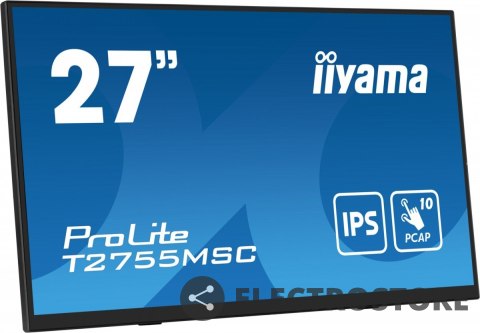 IIYAMA Monitor 27 cali T2755MSC-B1 DOTYK,USB,HDMI,IPS IIYAMA Monitor 27 cali T2755MSC-B1 DOTYK,USB,HDMI,IPS