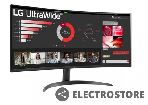 LG Electronics Monitor LG 34WR50QK-B 34 cale IPS LG Electronics Monitor LG 34WR50QK-B 34 cale IPS