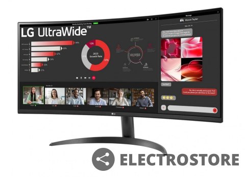 LG Electronics Monitor LG 34WR50QK-B 34 cale IPS LG Electronics Monitor LG 34WR50QK-B 34 cale IPS