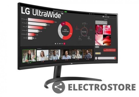 LG Electronics Monitor LG 34WR50QK-B 34 cale IPS LG Electronics Monitor LG 34WR50QK-B 34 cale IPS