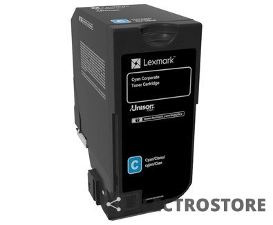 Lexmark Toner 74C20CE do CS720, CS725 3K cyan