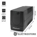 Qoltec Zasilacz awaryjny UPS | Monolith | 1000VA | 600W