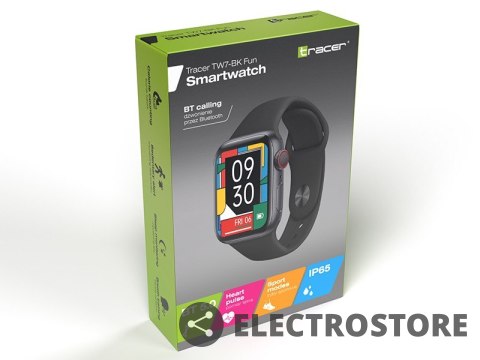 Tracer Smartwatch TW7-BK FUN czarny Tracer Smartwatch TW7-BK FUN czarny