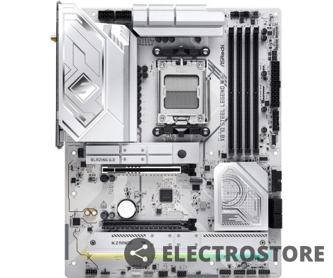 ASRock Płyta główna X870 STEEL LEGEND WIFI AM5 4DDR5 M.2 ATX ASRock Płyta główna X870 STEEL LEGEND WIFI AM5 4DDR5 M.2 ATX