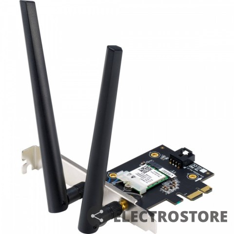 Asus Karta sieciowa PCI-E WiFi 7 PCE-BE6500