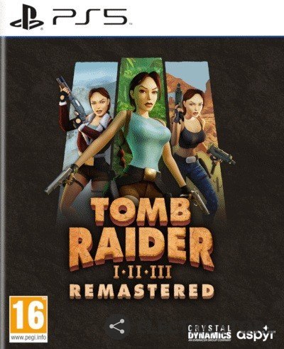 Cenega Gra PlayStation 5 Tomb Raider I-III Remastered Starring Lara Croft