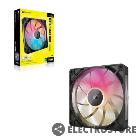 Corsair Wentylator iCUE LINK RX140 MAX RGB 140mm Single Fan Corsair Wentylator iCUE LINK RX140 MAX RGB 140mm Single Fan
