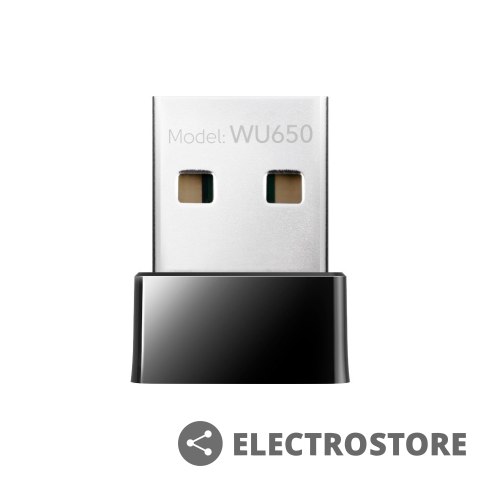 Cudy Karta sieciowa WU650 USB 2.0 AC650 Mini