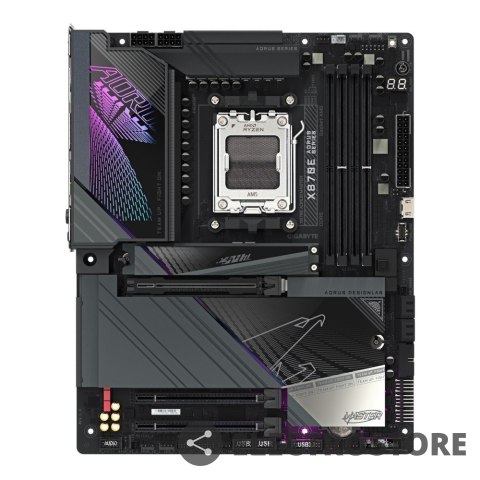 Gigabyte Płyta główna X870E AORUS MASTER AM5 4DDR5 HDMI/USB-C ATX Gigabyte Płyta główna X870E AORUS MASTER AM5 4DDR5 HDMI/USB-C ATX