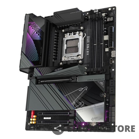 Gigabyte Płyta główna X870E AORUS MASTER AM5 4DDR5 HDMI/USB-C ATX Gigabyte Płyta główna X870E AORUS MASTER AM5 4DDR5 HDMI/USB-C ATX
