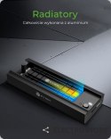 IcyBox Stacja dokująca IB-180MC-C31 M.2 NVMe&SATA Docking, USB 3.2 (Gen2) Type-C, Aluminium