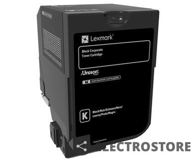 Lexmark Toner 74C20KE do CS720, CS725 3K czarny