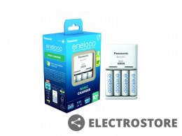 Panasonic Eneloop ładowarka Basic BQCC51 + AA 4 sztuki