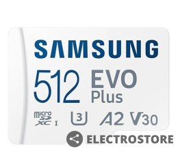 Samsung Karta pamięci microSD MB-MC512SA EU EVO Plus 512GB + adapter