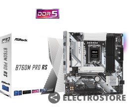 ASRock Płyta główna B760M Pro RS s1700 4DDR5 DP/HDMI mATX