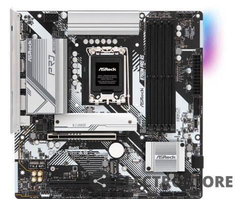 ASRock Płyta główna B760M Pro RS s1700 4DDR5 DP/HDMI mATX ASRock Płyta główna B760M Pro RS s1700 4DDR5 DP/HDMI mATX