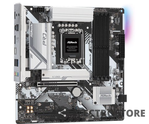 ASRock Płyta główna B760M Pro RS s1700 4DDR5 DP/HDMI mATX ASRock Płyta główna B760M Pro RS s1700 4DDR5 DP/HDMI mATX