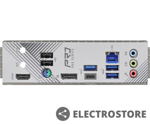 ASRock Płyta główna B760M Pro RS s1700 4DDR5 DP/HDMI mATX ASRock Płyta główna B760M Pro RS s1700 4DDR5 DP/HDMI mATX
