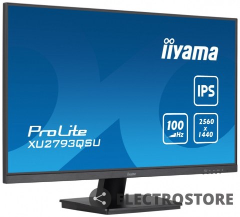 IIYAMA Monitor 27 cali XU2793QSU-B7 IPS,QHD,100Hz,HDMI,DP,300cd IIYAMA Monitor 27 cali XU2793QSU-B7 IPS,QHD,100Hz,HDMI,DP,300cd