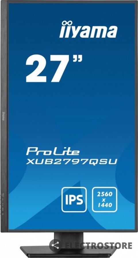 IIYAMA Monitor 27 cali XUB2797QSN-B2 IPS,QHD,USB-c Dock,HDMI /5y/ IIYAMA Monitor 27 cali XUB2797QSN-B2 IPS,QHD,USB-c Dock,HDMI /5y/