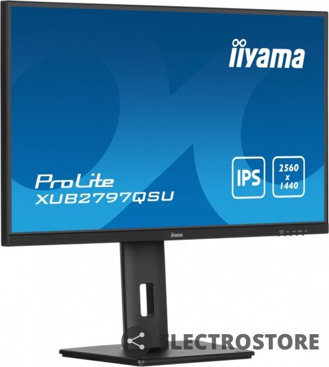 IIYAMA Monitor 27 cali XUB2797QSN-B2 IPS,QHD,USB-c Dock,HDMI /5y/ IIYAMA Monitor 27 cali XUB2797QSN-B2 IPS,QHD,USB-c Dock,HDMI /5y/