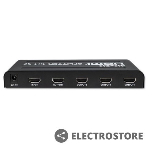 Qoltec Aktywny rozdzielacz Splitter 4 x HDMI 4K x 2K | 3.4Gb/s Qoltec Aktywny rozdzielacz Splitter 4 x HDMI 4K x 2K | 3.4Gb/s