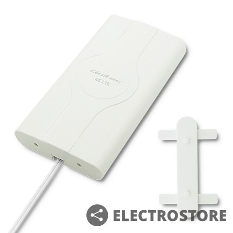 Qoltec Antena 4G LTE dookólna | 2xSMA | 30dBi | Wewnętrzna Qoltec Antena 4G LTE dookólna | 2xSMA | 30dBi | Wewnętrzna