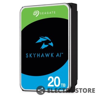 Seagate Dysk twardy SkyHawk AI 20TB 3,5 cali 512MB