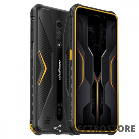 ULEFONE Smartfon Armor X12 Pro 4G 4/64GB IP69K pomarańczowy ULEFONE Smartfon Armor X12 Pro 4G 4/64GB IP69K pomarańczowy