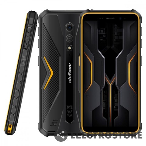 ULEFONE Smartfon Armor X12 Pro 4G 4/64GB IP69K pomarańczowy ULEFONE Smartfon Armor X12 Pro 4G 4/64GB IP69K pomarańczowy