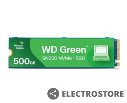 Western Digital Dysk SSD Green 500GB M.2 2280 SN350 NVMe PCIe