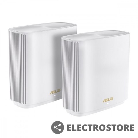 Asus System ZenWiFi XT9 WiFi 6 AX7800 2-pak biały