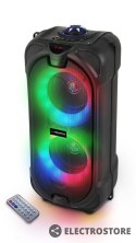 Esperanza Głośnik BT FM LED RGB RYTHM