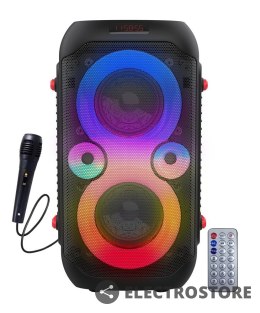 Esperanza Głośnik BT FM LED RGB RYTHM