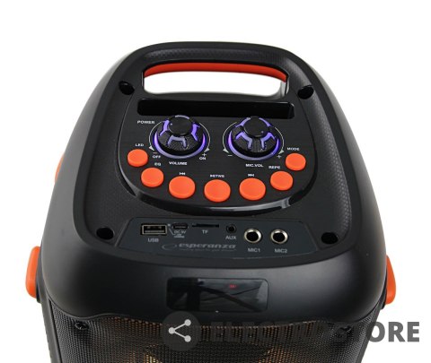 Esperanza Głośnik BT FM LED RGB RYTHM Esperanza Głośnik BT FM LED RGB RYTHM