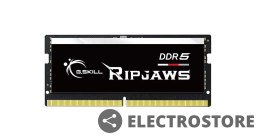 G.SKILL Pamięć notebook - DDR5 32GB Ripjaws 4800MHz CL40-39 1,1V