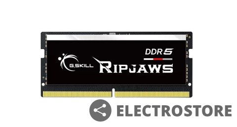 G.SKILL Pamięć notebook - DDR5 32GB Ripjaws 4800MHz CL40-39 1,1V