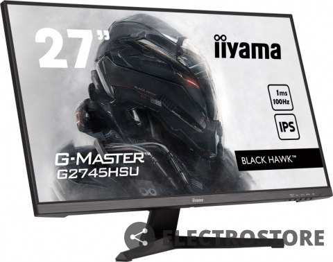 IIYAMA Monitor 27 cali G2745HSU-B2 IPS,FHD,100Hz,1ms,2xUSB,300cd IIYAMA Monitor 27 cali G2745HSU-B2 IPS,FHD,100Hz,1ms,2xUSB,300cd