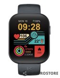 Kumi Smartwatch U6 1.96 cala 300 mAh Czarny