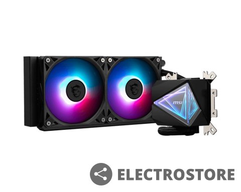 MSI Chłodzenie procesora MAG CORELIQUID I240 240mm ARGB /306-7ZW7A11-C24 MSI Chłodzenie procesora MAG CORELIQUID I240 240mm ARGB /306-7ZW7A11-C24