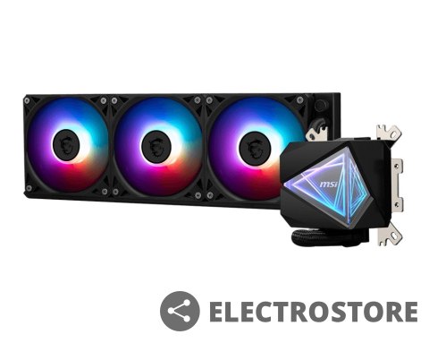 MSI Chłodzenie procesora MAG CORELIQUID I360 360mm ARGB /306-7ZW8A11-C24 MSI Chłodzenie procesora MAG CORELIQUID I360 360mm ARGB /306-7ZW8A11-C24